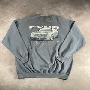 1999 Cadillac Motorsport Evoq Concept Car Crewneck Sweatshirt Gray Size XL VTG